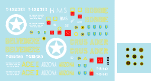 Star Decals 35-863 27th Armored Brigade #2 1/35 – image 2