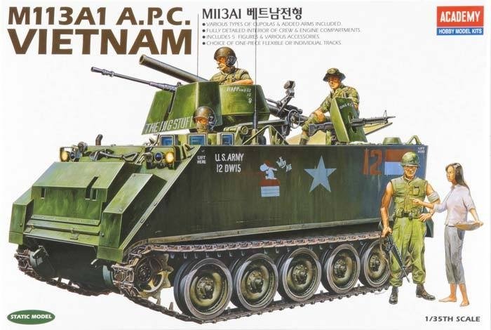 Maquette Academy 13266 M113A1 « Guerre du Vietnam » au 1/35