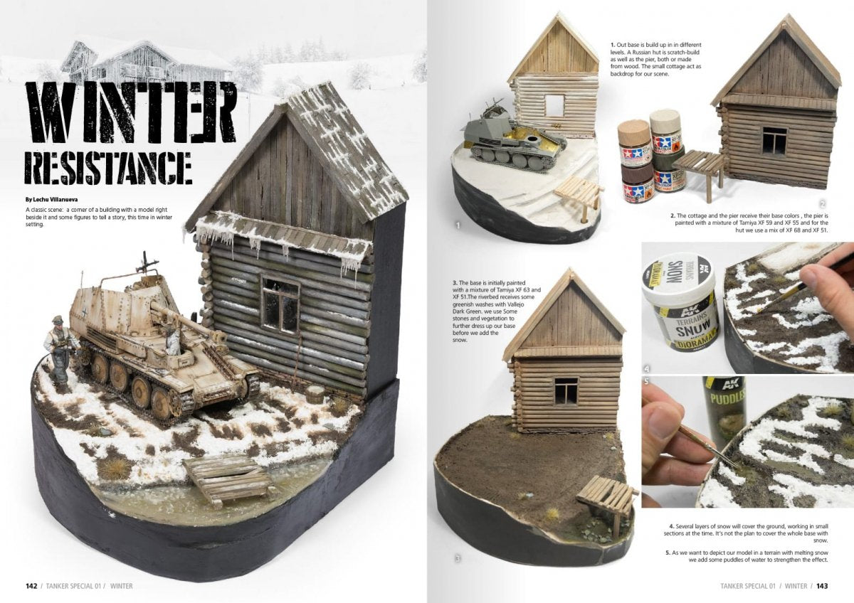 AK Interactive AK4842 MAGAZINE TECHNIQUES DES POMPES-CITERNES - SPÉCIAL HIVER (anglais) – immagine 3