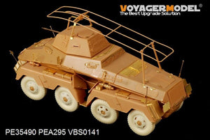 Maquette Voyager PE35490 Sd.Kfz.232 8 ROD allemand de la Seconde Guerre mondiale, version initiale pour AFV 35232, échelle 1/35 – immagine 4