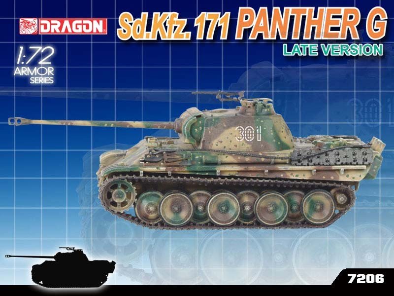 Dragon 7206 Panther G Late 1/72 – immagine 5