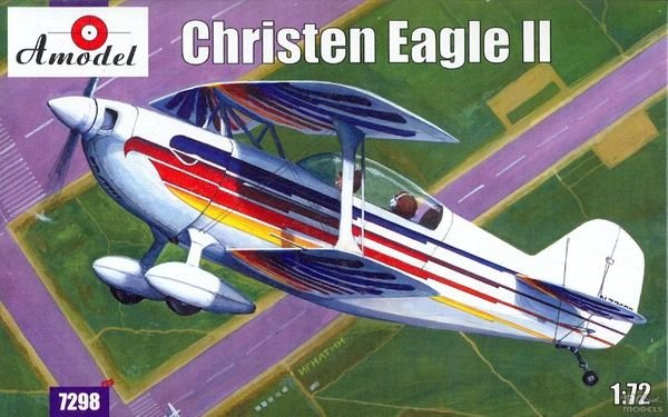 Maquette A-Model 07298 Christen Eagle-II Avion de voltige 1/72