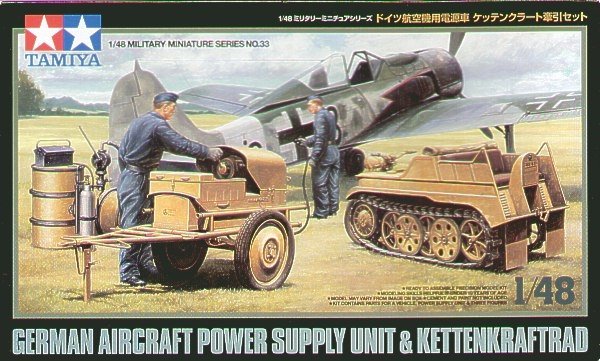 Tamiya 32533 Unité d&amp;#39;alimentation électrique pour avion allemand (1/48)