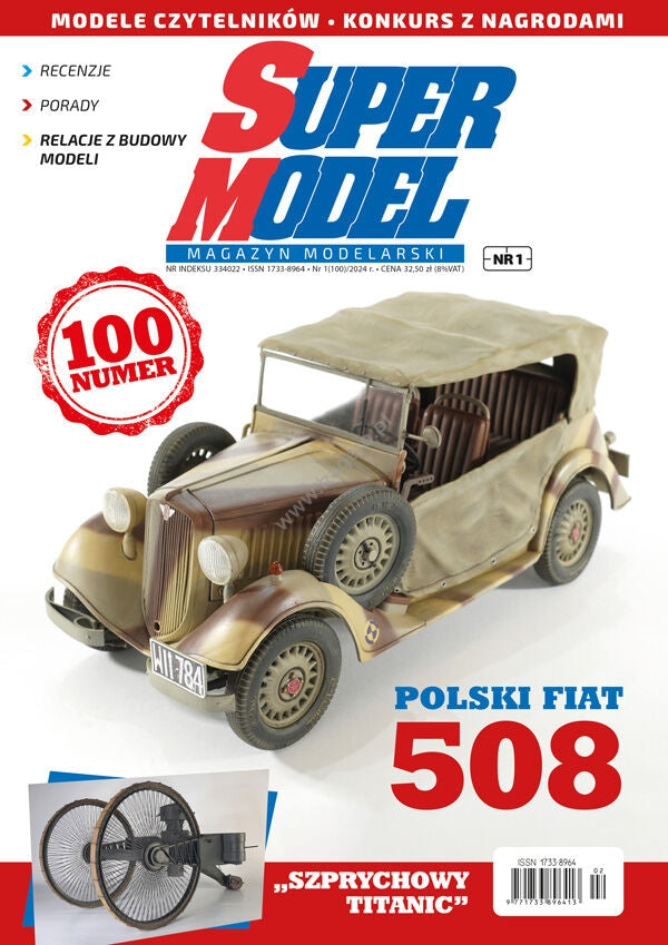Super Model SM0100 Super Model Magazine Model n° 100 (POLONAIS) 