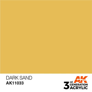 AK Interactive AK11033 Sable foncé 17 ml