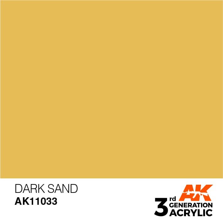 AK Interactive AK11033 Sable foncé 17 ml