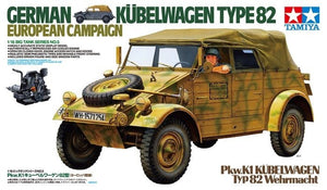 Tamiya 36205 Kubelwagen allemand Type 82 Campagne d&amp;#39;Europe 1/16