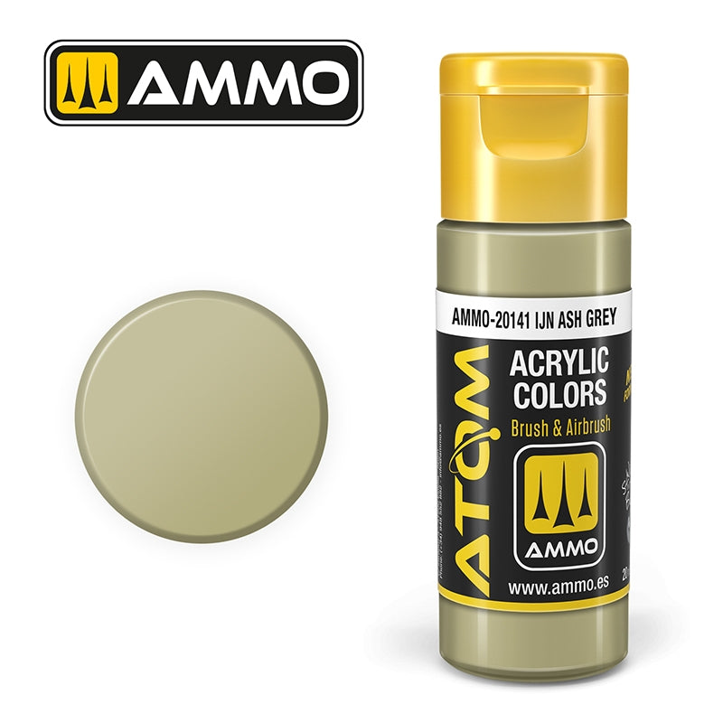 Munitions de Mig Jimenez 20141 ATOM COLOR IJN gris cendré 20ml