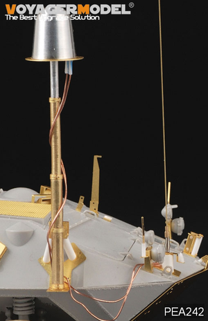 Ensemble d&amp;#39;antennes ECM LAV-25 modernes américaines Voyager modèle PEA242 (mât télescopique) (GP) 1/35 – image 3