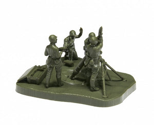 Mortier soviétique de 120 mm de la Seconde Guerre mondiale Zvezda 6147 avec équipage, échelle 1/72 – image 3