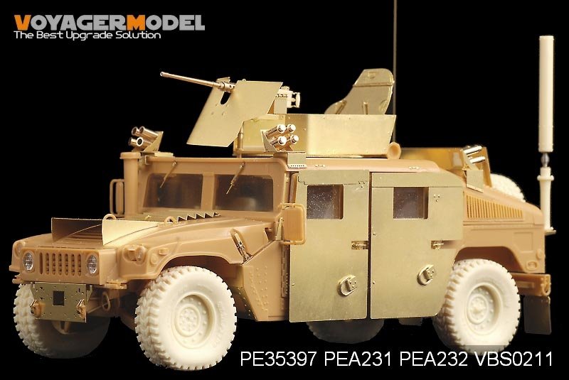 Voyager Modèle PE35397 Humvee M1114 moderne de l&amp;#39;USMC avec CIP/décharge de fumée pour Bronco 35080 1/35 – image 4