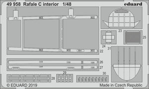 Intérieur du Rafale C Eduard 49958 au 1/48 Revell – image 2