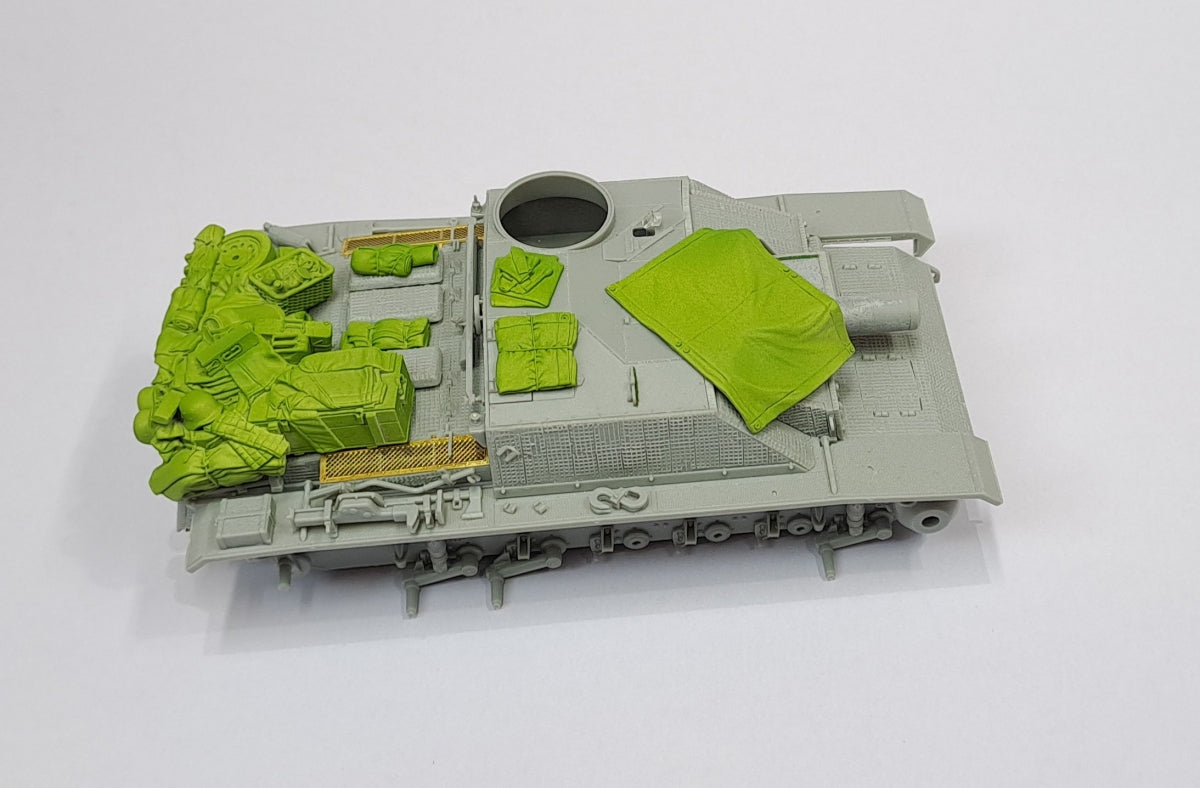 Eureka XXL ER-3573 Kit de rangement pour Sturmgeschütz III Ausf.G (Das Werk, Dragon, MiniArt, RFM, Takom) 1/35 – Bild 8