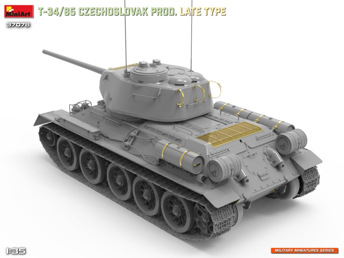 MiniArt 37078 T-34/85 Prod. tchécoslovaque. Type tardif 1/35 – image 4