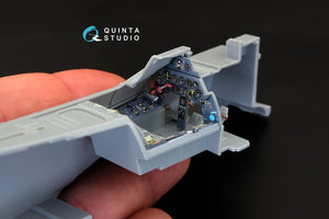 Intérieur imprimé en 3D et coloré sur papier décalcomanie Quinta Studio QD32055 FW 190A-5 (pour maquette Hasegawa) 1/32 – immagine 5