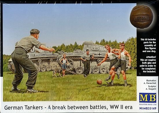 Master Box 35149 CHARS-CITERNES ALLEMANDS (1/35)