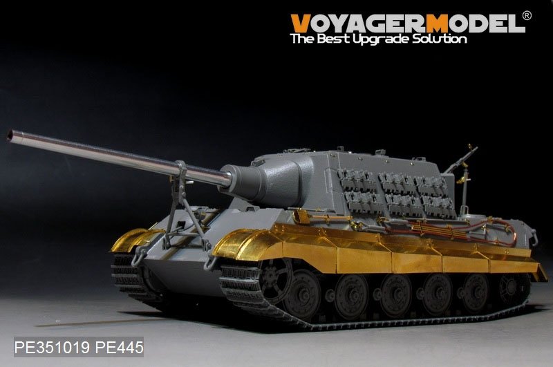 Maquette Voyager PE351019 Jagdtiger allemand de la Seconde Guerre mondiale (modèle de base) pour TAKOM 8001 au 1/35  – immagine 5