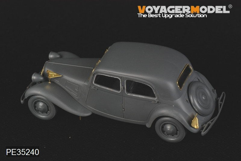 Voiture d&amp;#39;état-major Citroën Traction 11CV de la Seconde Guerre mondiale, modèle Voyager PE35240, pour Tamiya 35301, échelle 1/35 – Bild 5