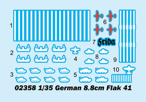 Trumpeter 02358 Germanium 8,8 cm Flak 41 1/35 – image 4