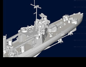 Trumpeter 05747 USS San Francisco CA-38 1944 1/700 – immagine 8