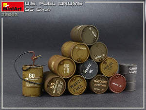 MiniArt 35592 U.S. FUEL DRUMS 55 GALS. 1/35 – zdjęcie 5
