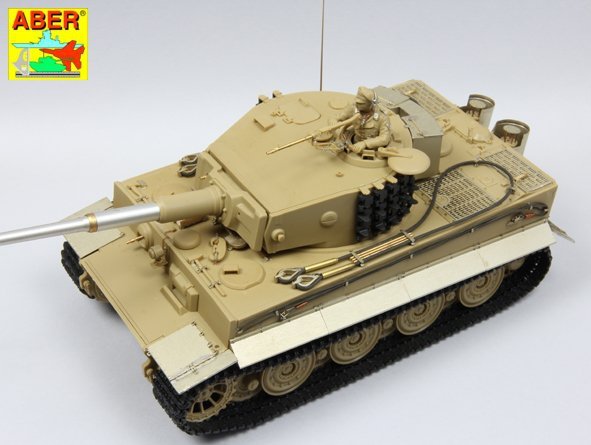 Aber 35K20 Pz.Kpfw. VI Ausf.E (Sd.Kfz.181) Tiger I – Late version 1/35 – zdjęcie 9
