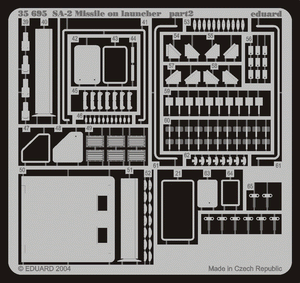 Eduard 35695 SA-2 Missile sur lanceur 1/35 Trumpeter – immagine 2