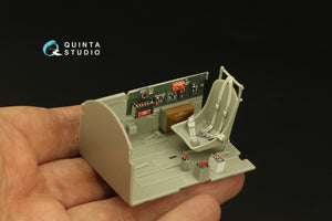 Intérieur coloré imprimé en 3D sur papier décalcomanie Quinta Studio QD32190 P-47N Thunderbolt (Trumpeter) 1/32 – immagine 7