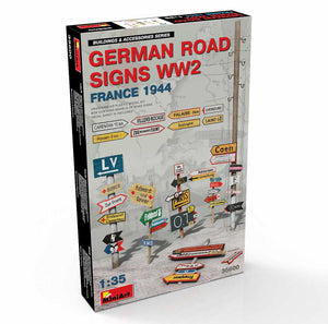 MiniArt 35600 PANNEAUX DE ROUTE ALLEMANDS SECONDE GUERRE MONDIALE (FRANCE 1944) 1/35 – image 2
