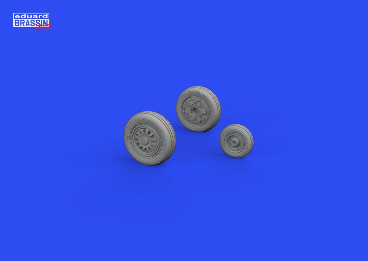 Roues Eduard 648708 F-16 (version tardive) TAMIYA 1/48 – Bild 2