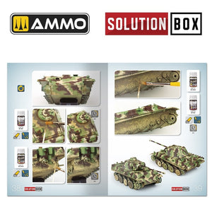 Ammo of Mig 6529 SOLUTION BOOK 23 - Comment peindre les véhicules allemands de fin de guerre de la Seconde Guerre mondiale (Livre multilingue)  – immagine 4