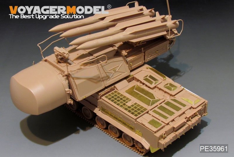 Kit de modernisation Voyager Model PE35961 pour système de missiles de défense aérienne russe moderne 9K37M1 BUK, compatible avec le modèle MENG SS-014 au 1/35 – Bild 8