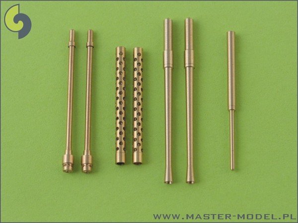 Ensemble d'armement Master AM-32-006 A6M5 Zero (canons de 7,7 mm et 20 mm) et tube Pitot (1/32) 