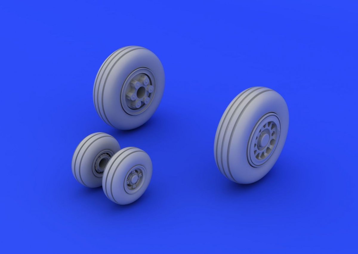 Roues Eduard 672067 JAS-39 1/72 (REVELL) – immagine 2