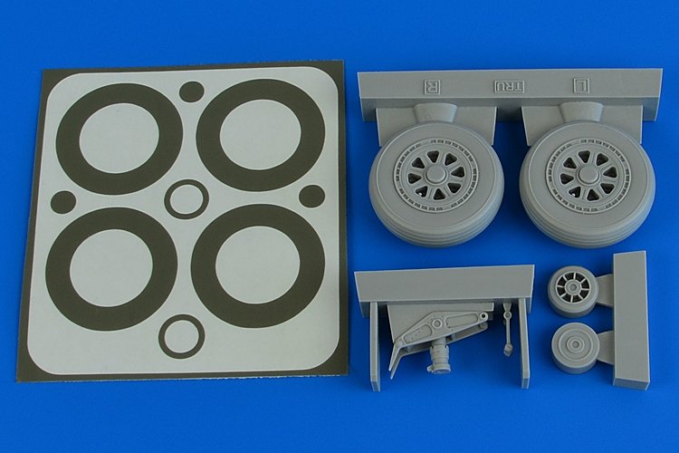 Roues et masques de peinture Aires 2227 A1H Skyraider 1/32 TRUMPETER