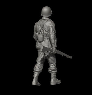 Panzer Art FI35-093 Soldat américain en uniforme M43 n° 1 1/35 – immagine 4