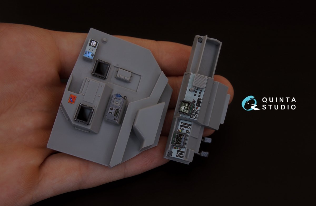 Intérieur imprimé en 3D et coloré sur papier décalcomanie pour le MRAP Typhoon-K de Quinta Studio QD35008 (pour kit Takom) à l&amp;#39;échelle 1/35 – Bild 7