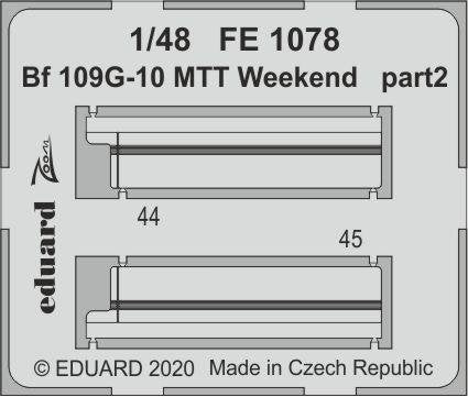 Eduard FE1078 Bf 109G-10 MTT Weekend 1/48 EDUARD – zdjęcie 2