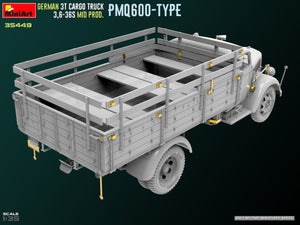 Miniart 35449 Camion cargo allemand 3T 3.6-36S MID PROD. PMQ600-TYPE 1/35 – image 4