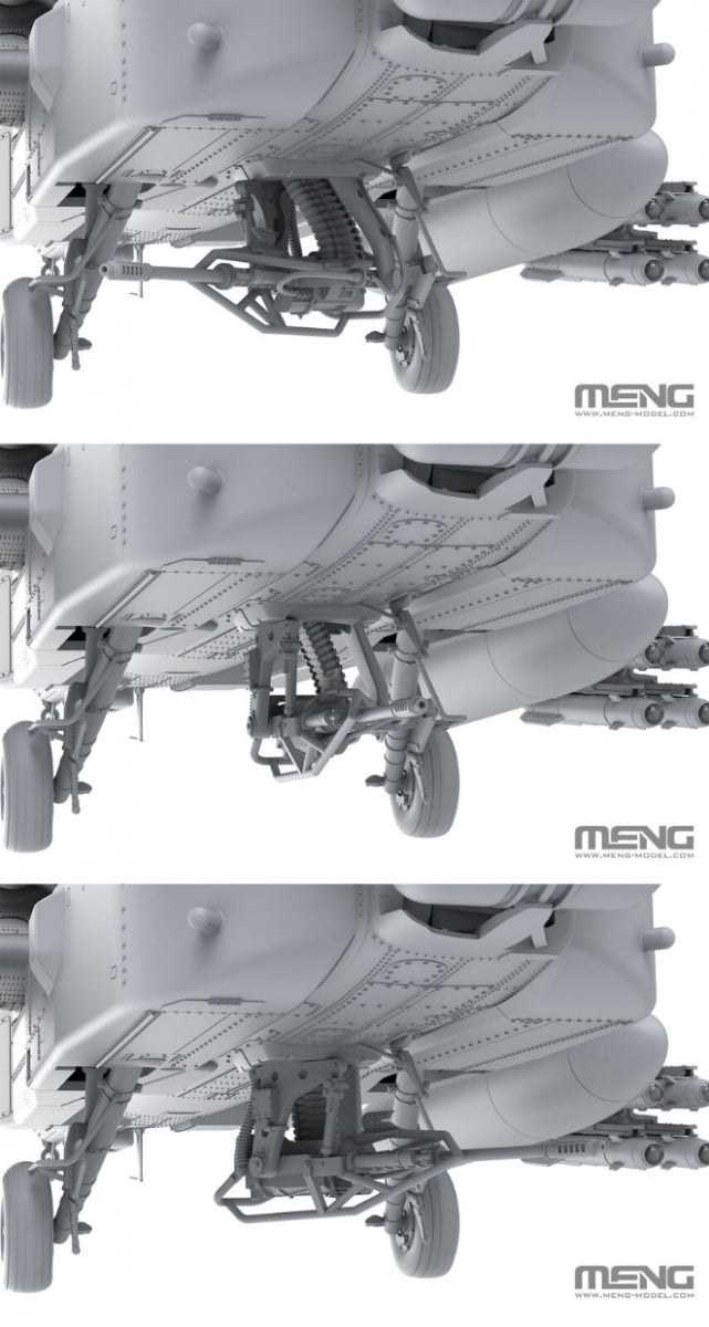 Meng Model QS-005 AH-64 D Saraf - Hélicoptère d&amp;#39;attaque lourd (Force aérienne israélienne) 1/35 – image 9