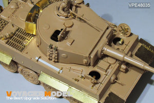 Maquette Voyager VPE48035 Char Tiger I allemand de la Seconde Guerre mondiale, production tardive, pour Tamiya 32575, échelle 1/48 – Bild 8