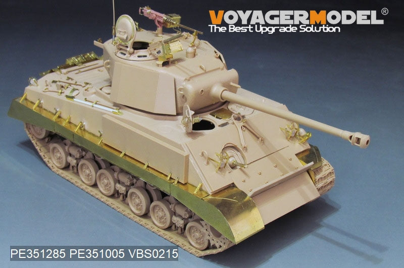 Maquette Voyager PE351285 WWII US M4A3E8 Version initiale Thunderbolt VII HVSS Basic pour RFM 5092 1/35 – immagine 5
