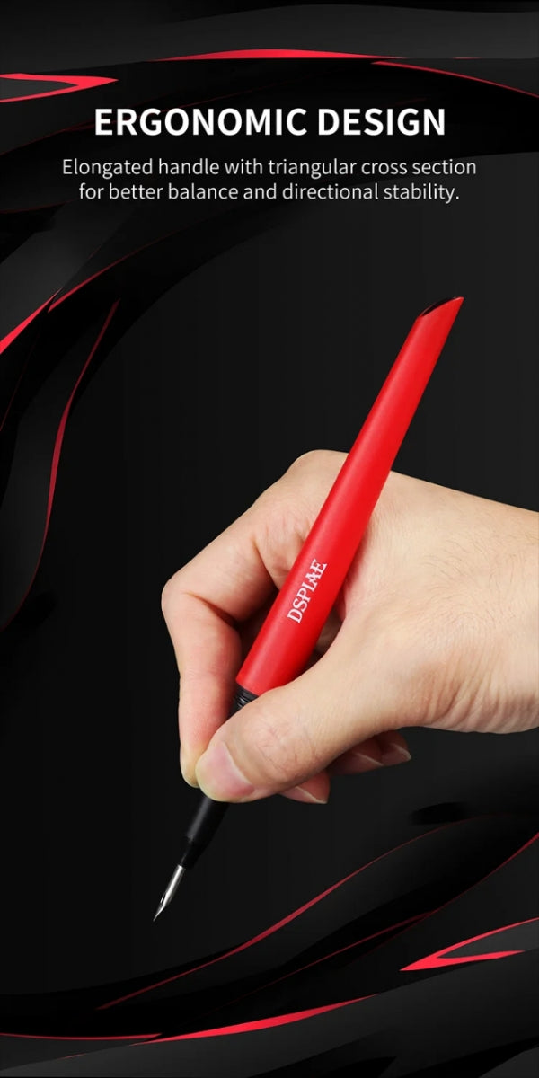 Manche de pinceau large interchangeable DSPIAE PT-TB Phoenix Plume / Manche de pinceau large interchangeable Phoenix Plume – immagine 5