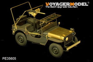 Maquette Voyager PE35605 Ford GPW américaine de la Seconde Guerre mondiale, 1/4 tonne, modèle 1942, pour Bronco 35107, échelle 1/35 – image 2