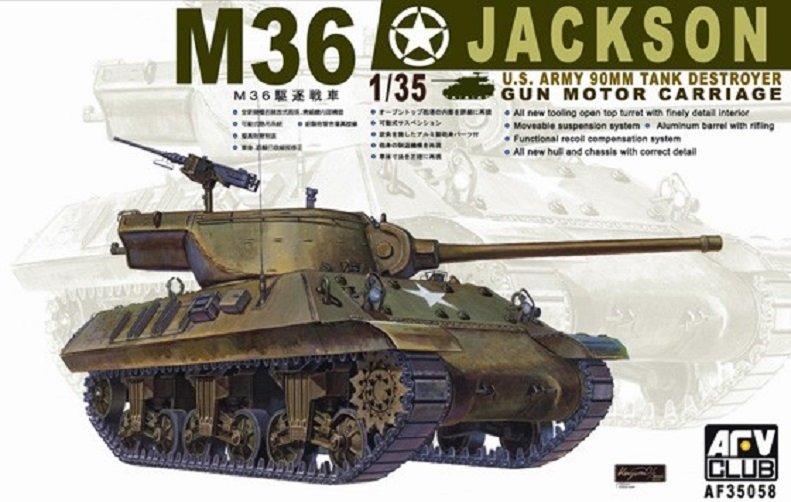 AFV Club 35058 Chasseur de chars M-36 (1/35)