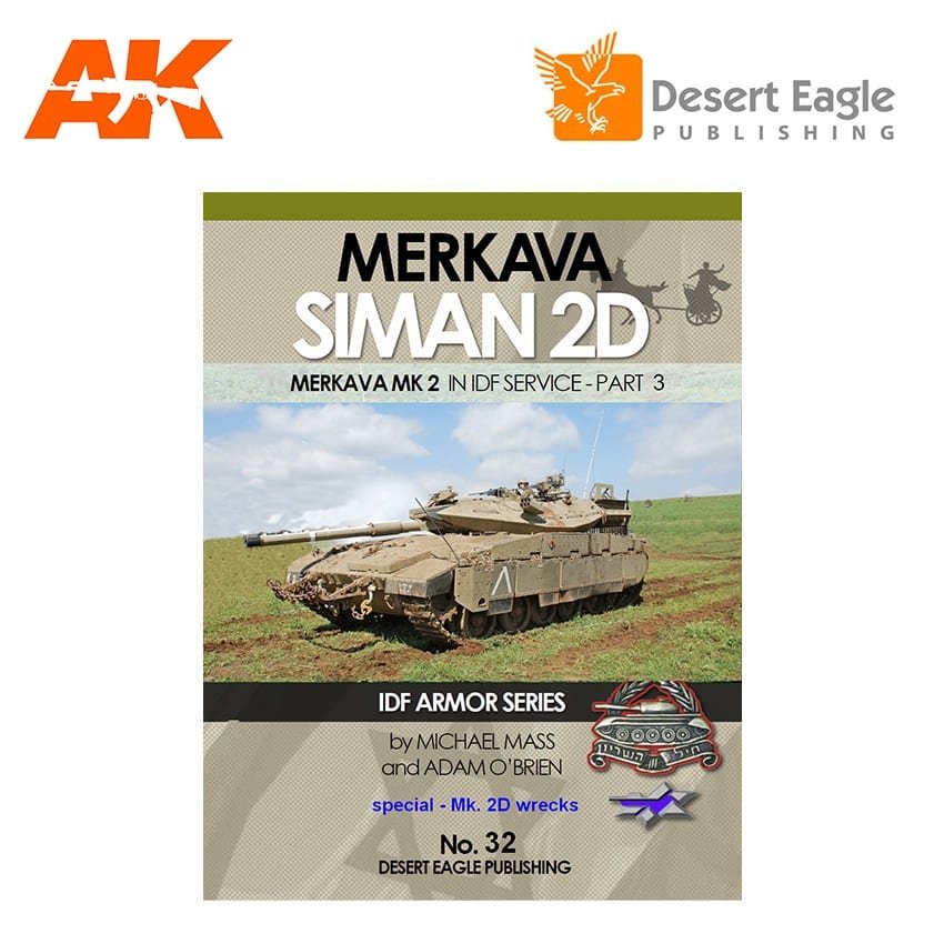 Desert Eagle Publishing DEP-32 MERKAVA MK. 2/2D PARTIE 3