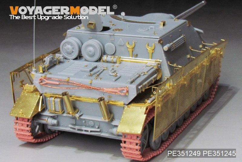 Voyager modèle PE351245 WWII allemand Jagdpanzer IV/70(A) ZWISCHEN LOSUNG ailes pour DRAGON 1/35 – Bild 2