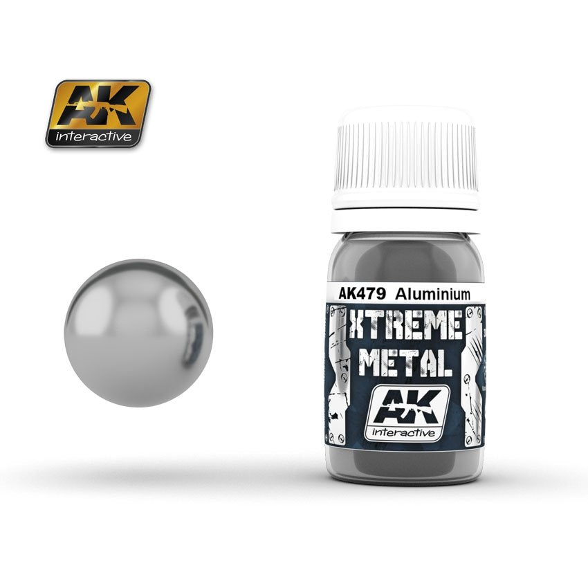 AK Interactive AK479 XTREME METAL ALUMINIUM 30 ml
