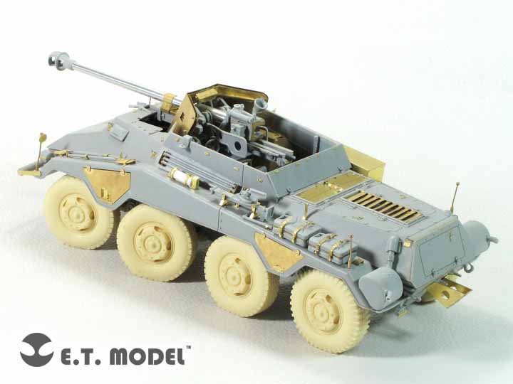 ET Model E35-243 WWII German Sd.Kfz.234/4 PANZERSPAHWAGEN (Pour kit DRAGON) (1/35) – immagine 3