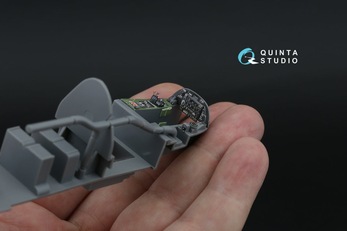 Intérieur imprimé en 3D et coloré sur papier décalcomanie Quinta Studio QDS-48554 Bristol Beaufighter Mk.VI (Tamiya) (petite version) 1/48 – Bild 7